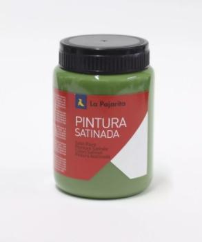 PINTURA LATEX LA PAJARITA 35 ml (bote) VERDE MONTE L-16