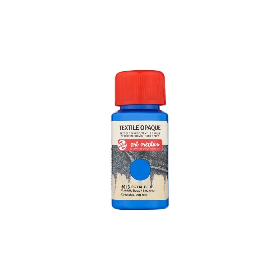 PINTURA para TELA TALENS ART CREATION OPACA 50 ml (bote) AZUL REAL