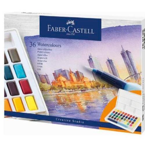 ACUARELAS FABER CASTELL CREATIVE STUDIO ESTUCHE de 36