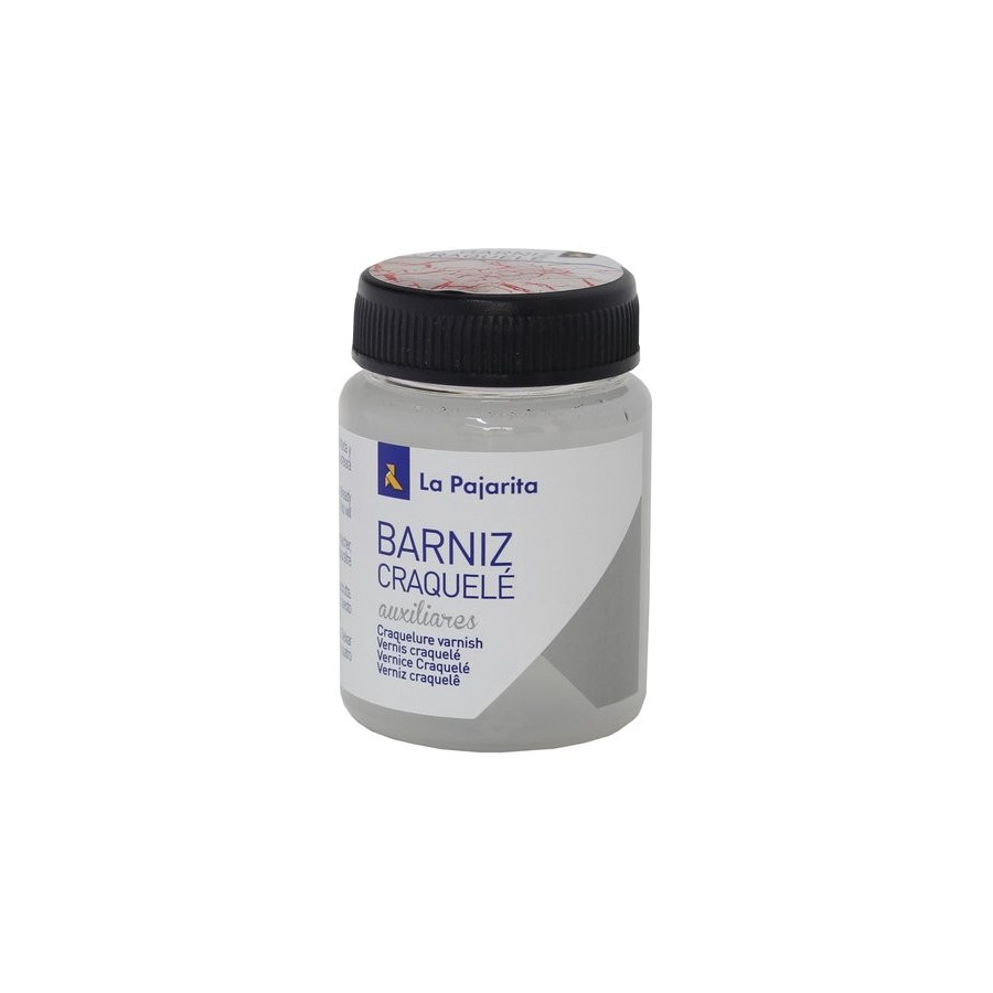 BARNIZ LA PAJARITA CRAQUELE al AGUA 75 ml (frasco)