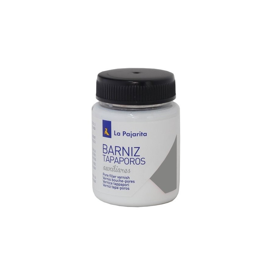 BARNIZ LA PAJARITA TAPAPOROS al AGUA 35 ml (frasco)