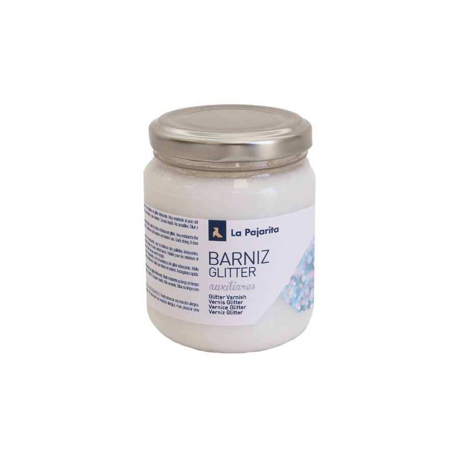 BARNIZ PAJARITA GLITTER IRIDISCENTE 175ml (frasco)