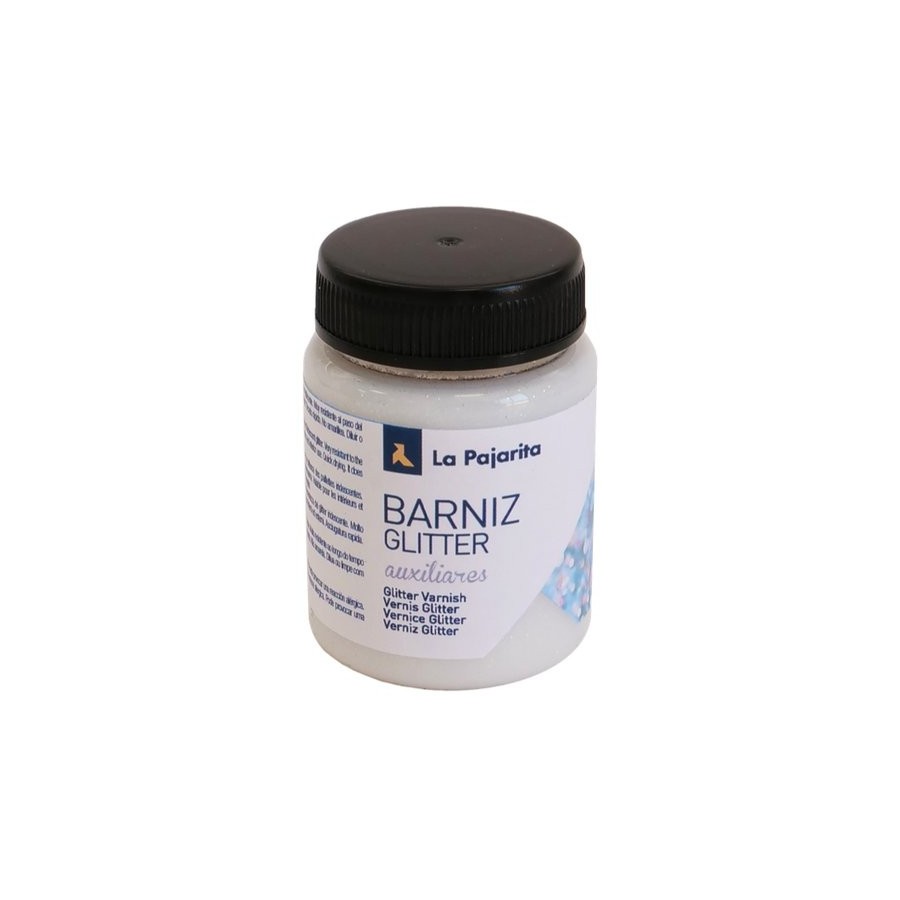 BARNIZ PAJARITA GLITTER IRIDISCENTE 75ml (frasco)