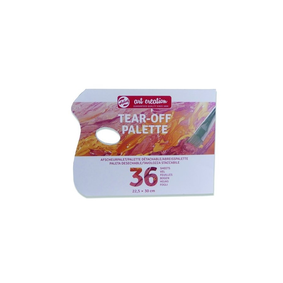 PALETA TALENS ART CREATION ARTCREATIN DESECHABLE 36 HOJAS