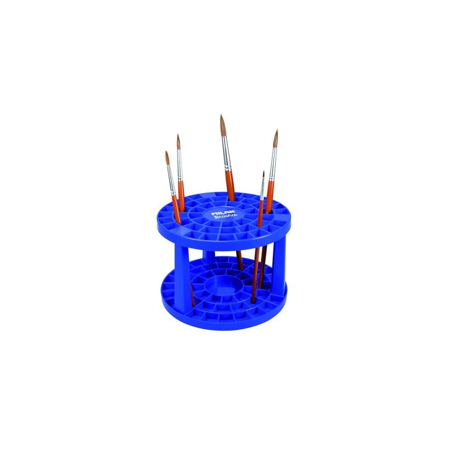 SOPORTE PARA PINCELES MILAN 49 AGUJEROS