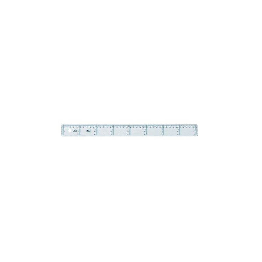 REGLA CRISTAL SAFTA 40 CENTIMETROS