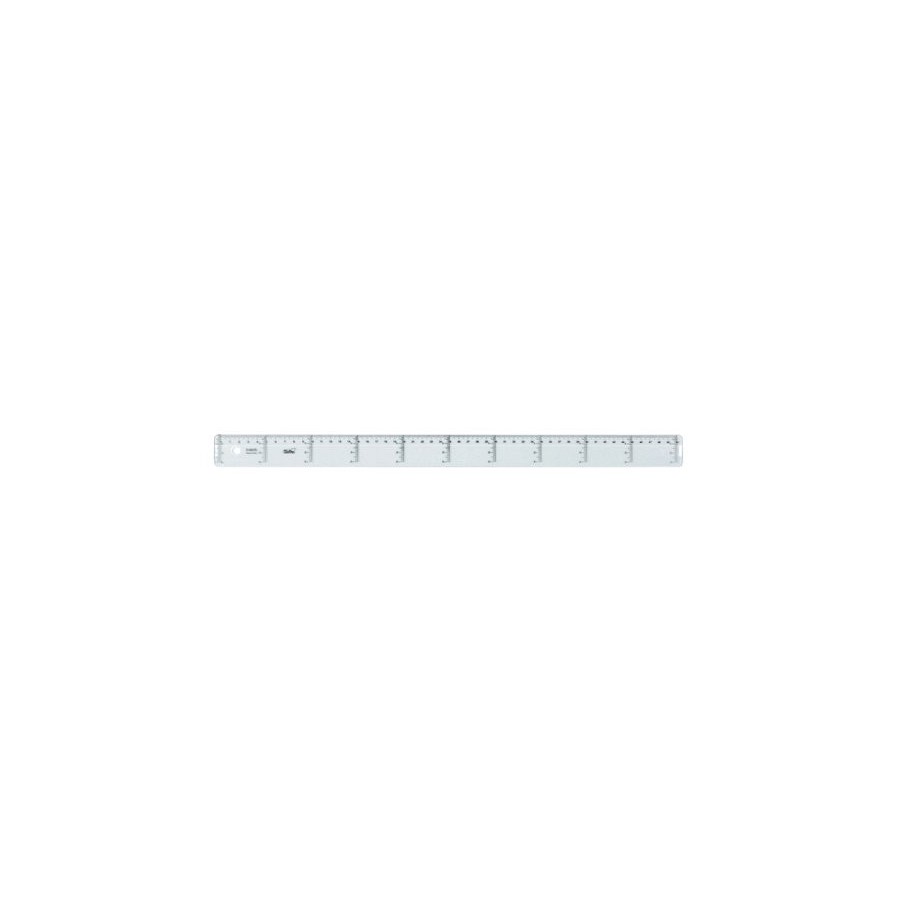 REGLA CRISTAL SAFTA 50 CENTIMETROS