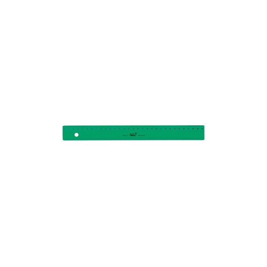 REGLA SAFTA 30 CENTIMETROS VERDE
