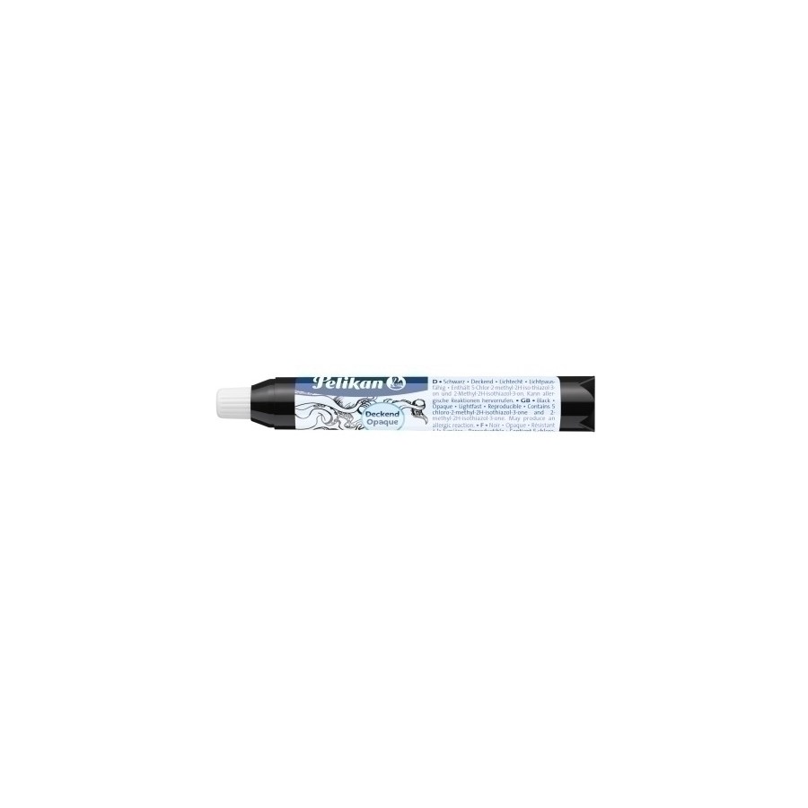 TINTA CHINA PELIKAN TUBO CARGADOR 9 ml. NEGRO (201400)