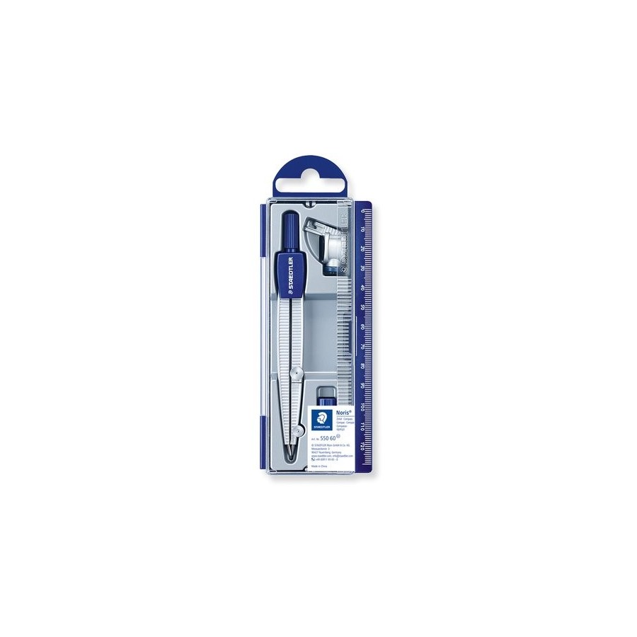 COMPAS STAEDTLER 550 60 MINAS Y ADAPTADOR UNIVERSAL