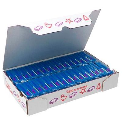PLASTILINA JOVI 70 PASTILLA 50 gr. AZUL OSCURO CAJA DE 30