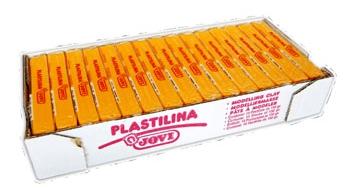 PLASTILINA JOVI 71 PASTILLA 150 gr. AMARILLO OSCURO CAJA DE 15