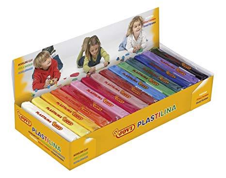 PLASTILINA JOVI 71 PASTILLA 150 gr. SURTIDO EXPOSITOR DE 15