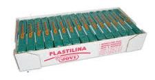 PLASTILINA JOVI 71 PASTILLA 150 gr. VERDE OSCURO CAJA DE 15
