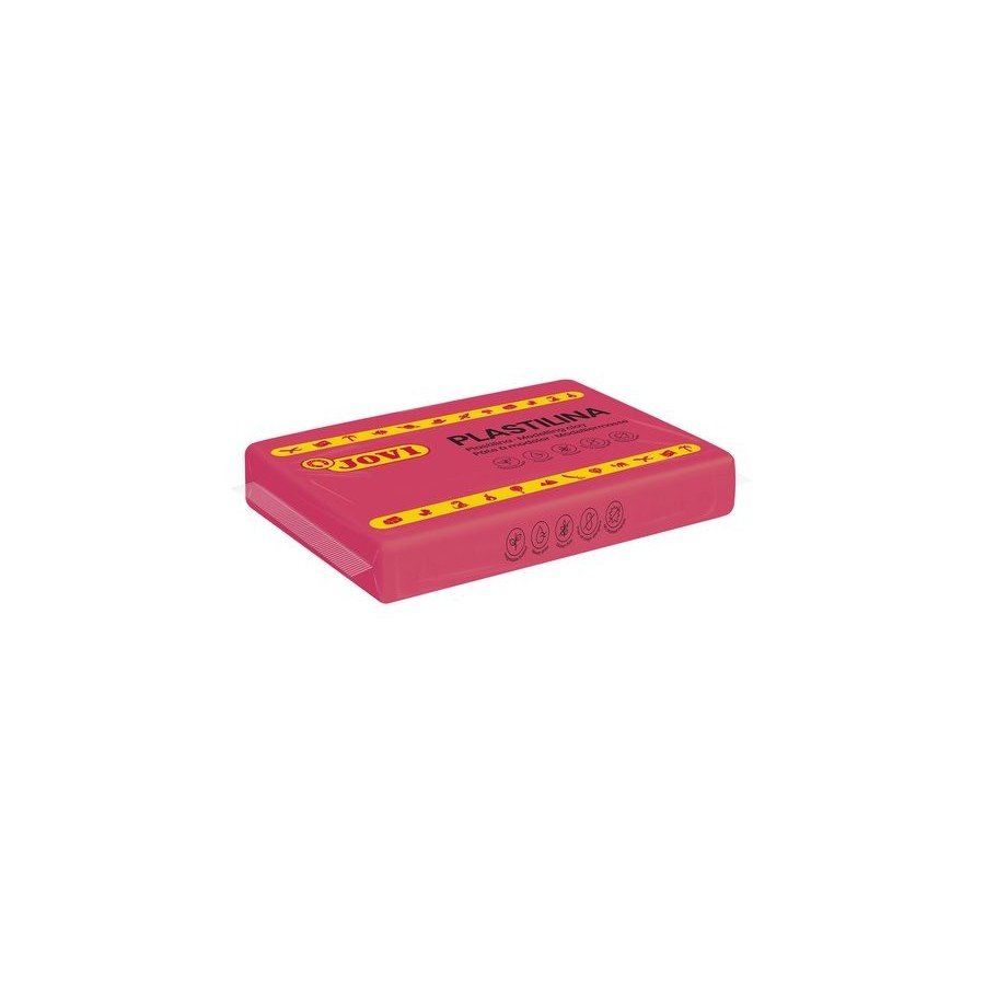 PLASTILINA JOVI 72 PASTILLA 350 gr. RUBI CAJA DE 15