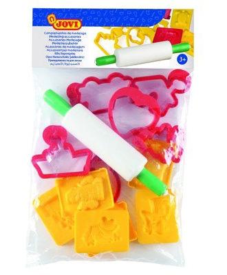 MOLDEADORES JOVI BOLSA DE 12 MOLDES + RODILLO
