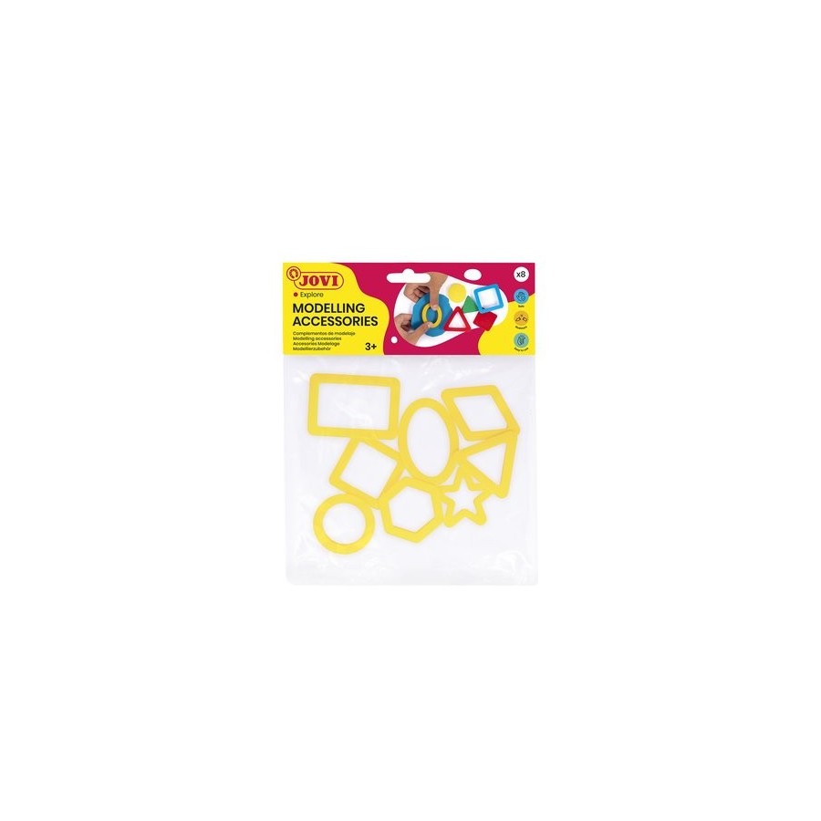 MOLDES JOVI BOLSA 8 FORMAS GEOMETRICAS  FIGURAS
