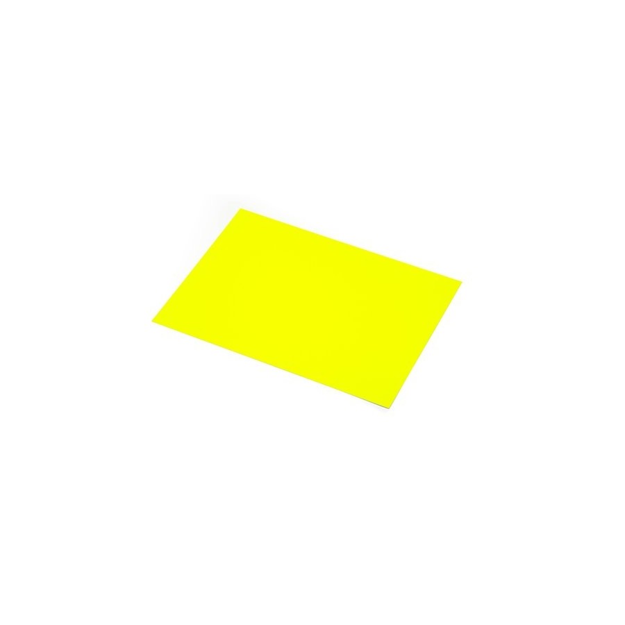 CARTULINA FLUOR 50x65 cm SADIPAL 250g AMARILLO PAQUETE de 10