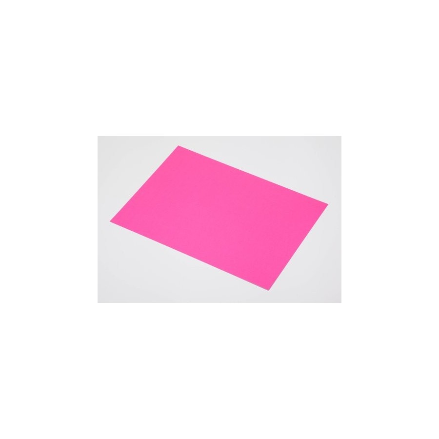 CARTULINA FLUOR 50x65 cm SADIPAL 250g MAGENTA PAQUETE de 10
