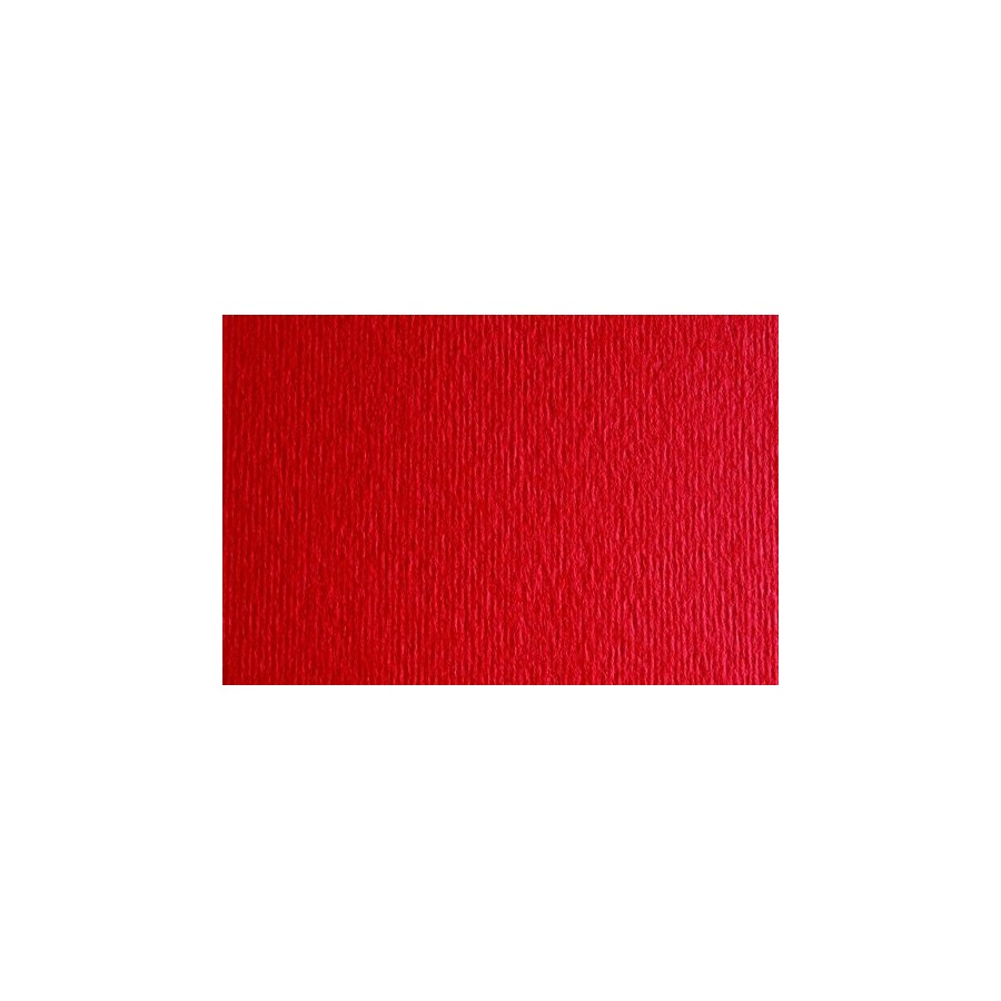 CARTULINA 50x70 cm FABRIANO 220g LISO/RUGOSO ROJO (ROSSO) PAQUETE de 20