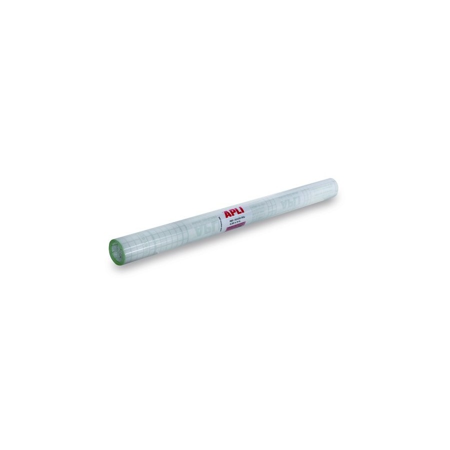 FORRO APLI ADHESIVO REMOVIBLE TRANS.80µ ROLLO 3 x 0,5 m