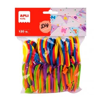 GOMA EVA APLI FORMAS NUMEROS 120 UNIDADES