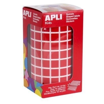 GOMETS APLI  ROLLO 59h CUADRADO 10 mm ROJO 6.372 uds. (04873)