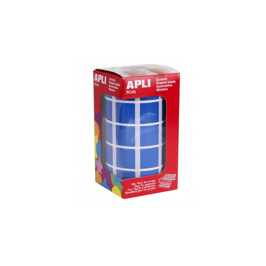 GOMETS APLI  ROLLO 59h CUADRADO 20 mm AZUL 1.770 uds. (04876)