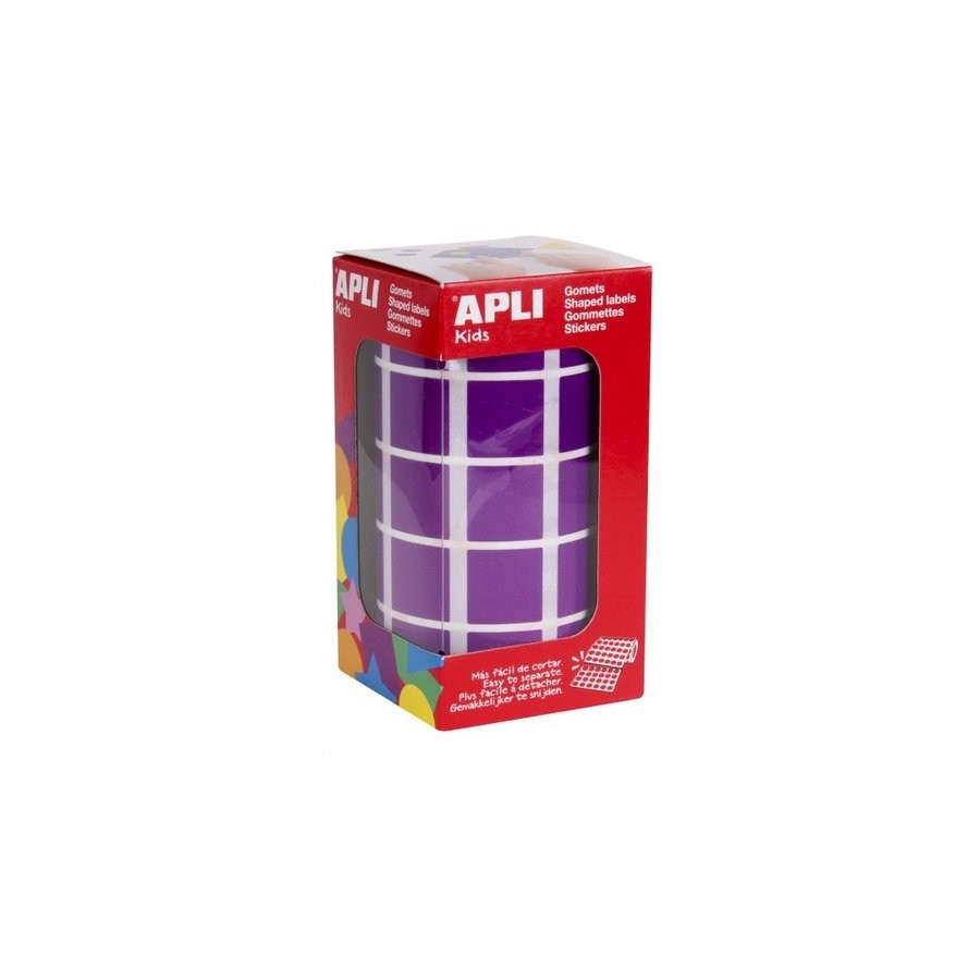GOMETS APLI  ROLLO 59h CUADRADO 20 mm LILA 1.770 uds. (11500)