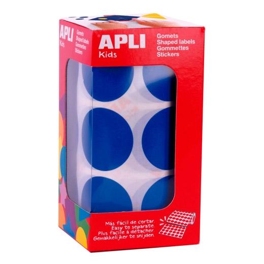 GOMETS APLI ROLLO REDONDO Ø 33 mm AZUL 708 uds. (17864)