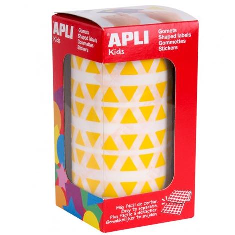 GOMETS APLI  ROLLO 59h TRIANGULO 10,5 mm AMARILLO 6.136 uds. (04863)