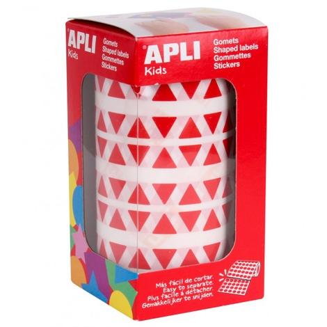 GOMETS APLI  ROLLO 59h TRIANGULO 10,5 mm ROJO 6.136 uds. (04865)
