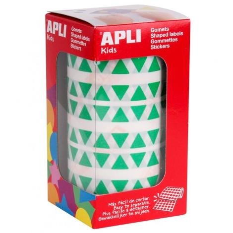GOMETS APLI  ROLLO 59h TRIANGULO 10,5 mm VERDE 6.136 uds. (04866)