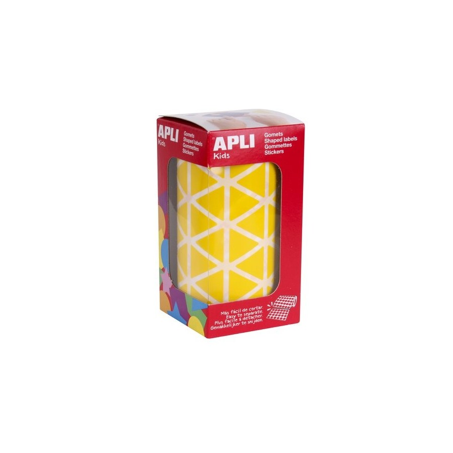 GOMETS APLI  ROLLO 59h TRIANGULO 20 mm AMARILLO 2.832 uds. (04867)