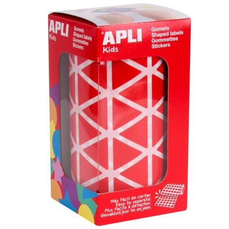 GOMETS APLI  ROLLO 59h TRIANGULO 20 mm ROJO 2.832 uds. (04869)