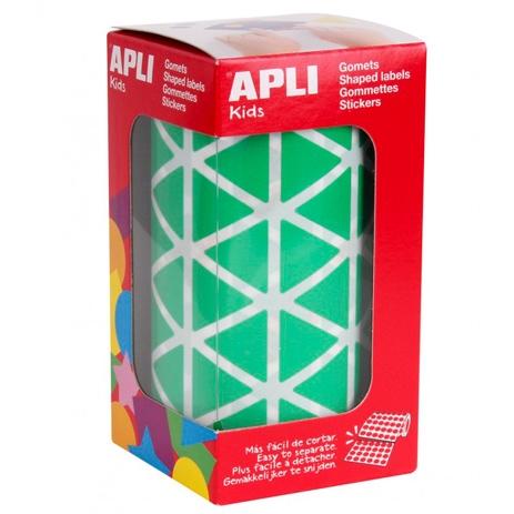 GOMETS APLI  ROLLO 59h TRIANGULO 20 mm VERDE 2.832 uds. (04870)