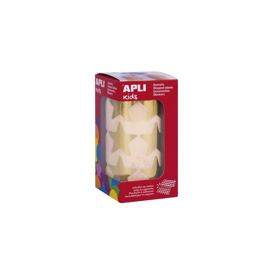 GOMETS APLI  ROLLO ESTRELLA 33mm 708 Uds. ORO (17866)