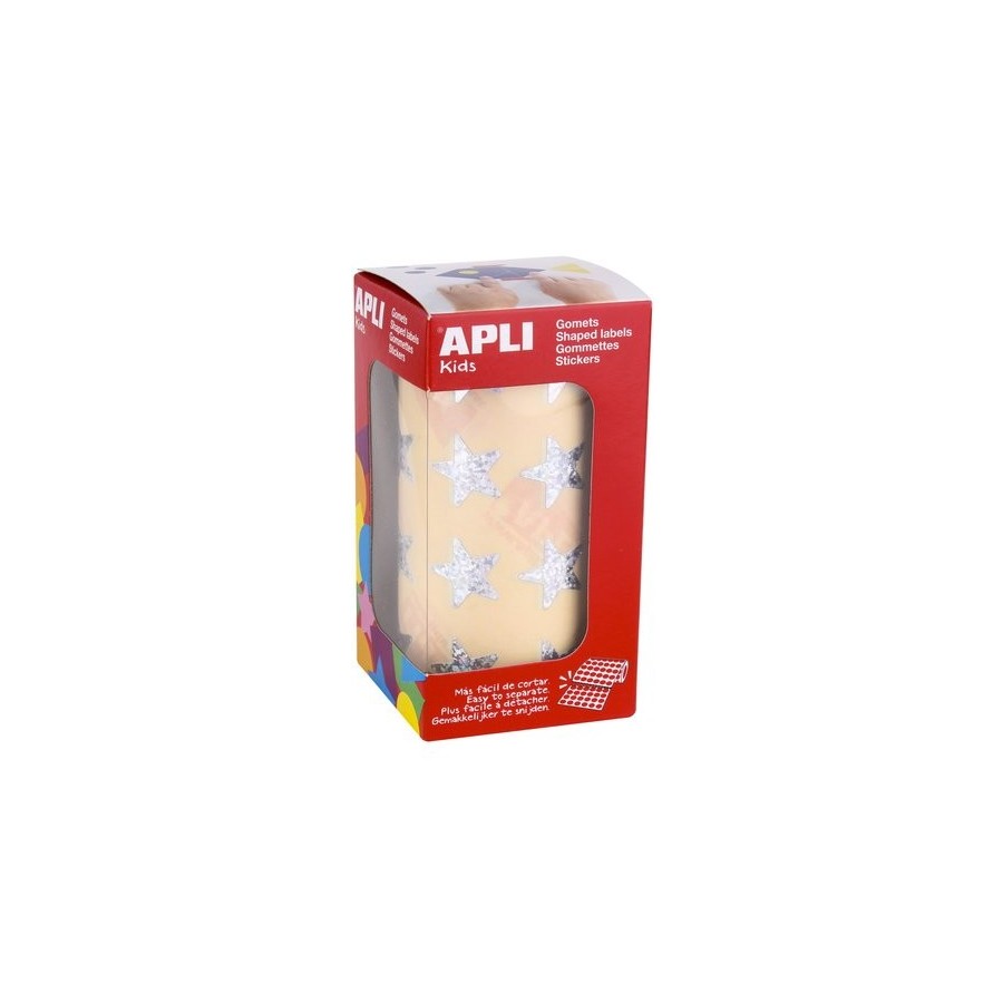 GOMETS APLI METALIZADOS ROLLO 59h ESTRELLA GRANDE HOLOGRAFICA 1.416 uds. (12046)