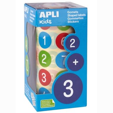 GOMETS APLI ROLLO 123  MULTICOLOR REMOVIBLE Ø 20 mm  15127