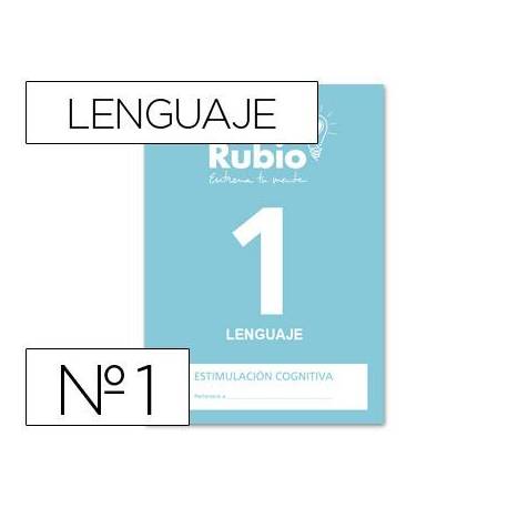 CUADERNO RUBIO A4 ESTIMULACION COGNITIVA LENGUAJE Nº 1 (Sin deterioro cognitivo o deterioro leve)