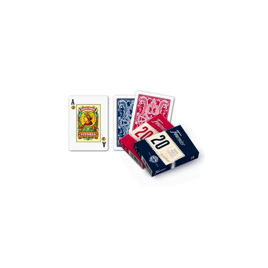 BARAJA Nº  20  55 CARTAS POKER ESPAÑOLAS