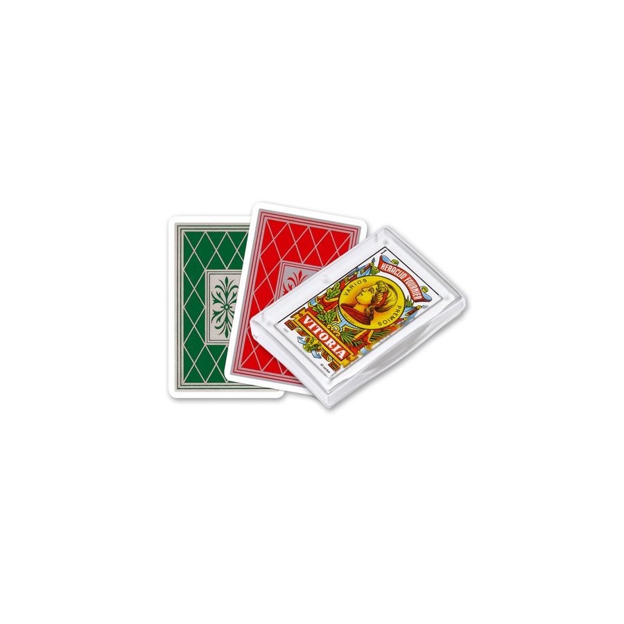 BARAJA Nº  27  50 CARTAS CAJA DE PLASTICO