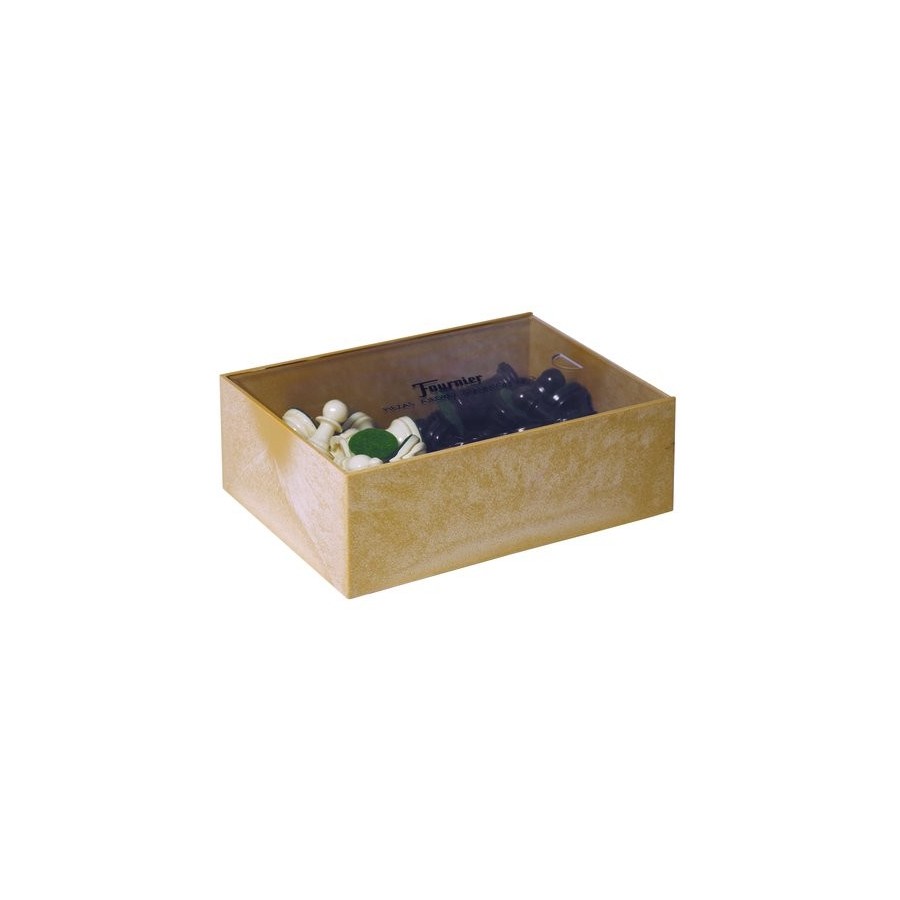 JUEGO FICHAS AJEDREZ PLASTICO CAJA PLASTICO
