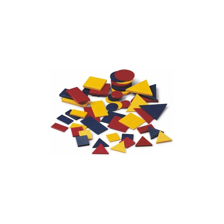 BLOQUES LOGICOS FAIBO PLASTICO 100% RECICLABLE BOLSA DE 48 PIEZAS