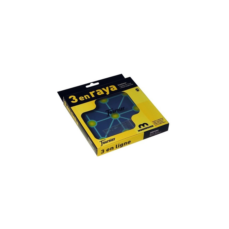 JUEGO MAGNETICO 3 EN RAYA 16 Cmts