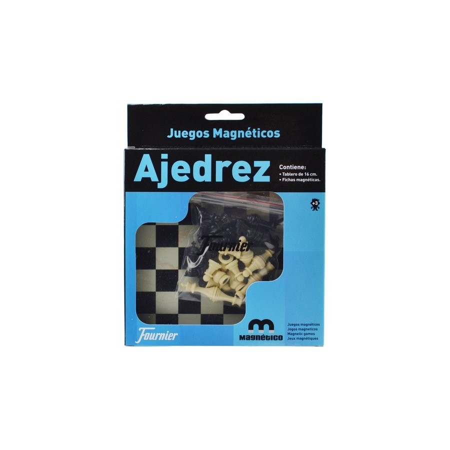 JUEGO MAGNETICO AJEDREZ 16 Cmts