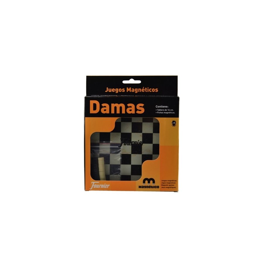 JUEGO MAGNETICO DAMAS 16 Cmts