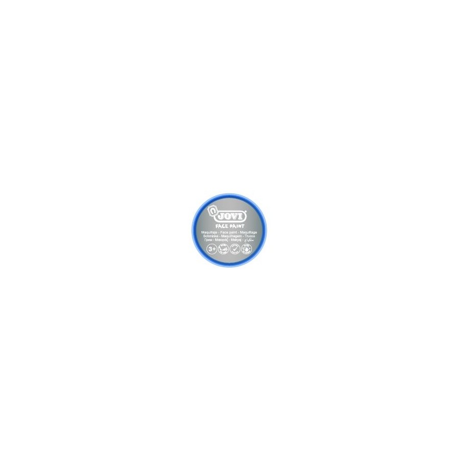 MAQUILLAJE JOVI CREMA FACE PAINT BOTE de 8 ml CAJA de 6 PLATA
