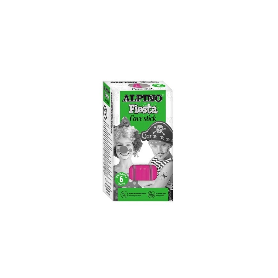 MAQUILLAJE ALPINO FIESTA FACE STICK BARRA de 5 gr. ROSA
