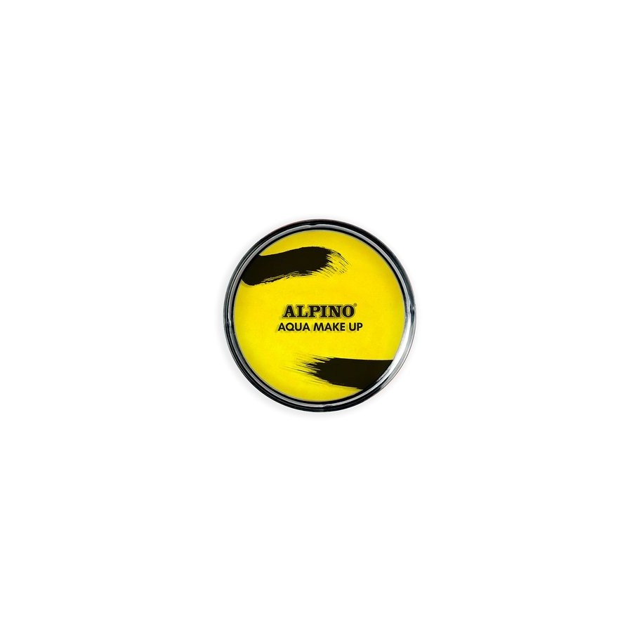 MAQUILLAJE ALPINO MAKE-UP POLVERA AQUA AMARILLO